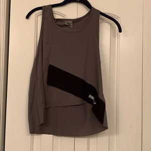 Gymshark Asymmetric Vest cropped